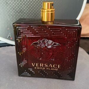 Full size bottle men’s Versace euros, flame sprayed only a few times